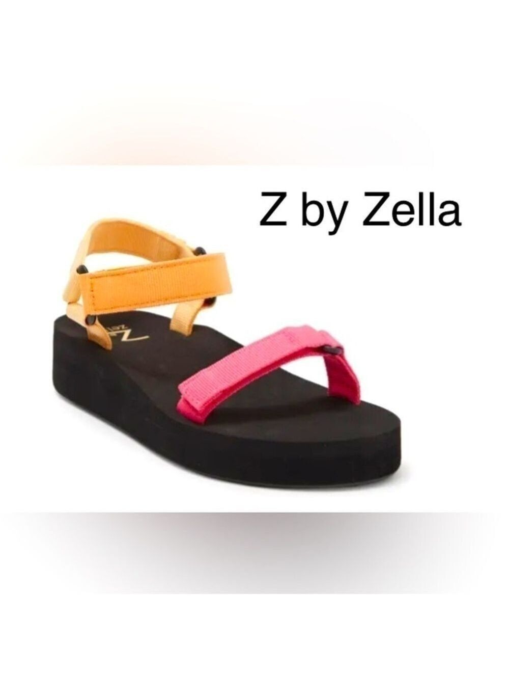 🔥NWOT🔥 Z by Zella from Nordstroms SAGE SPORT SANDAL IN PINK FANDANGO W11